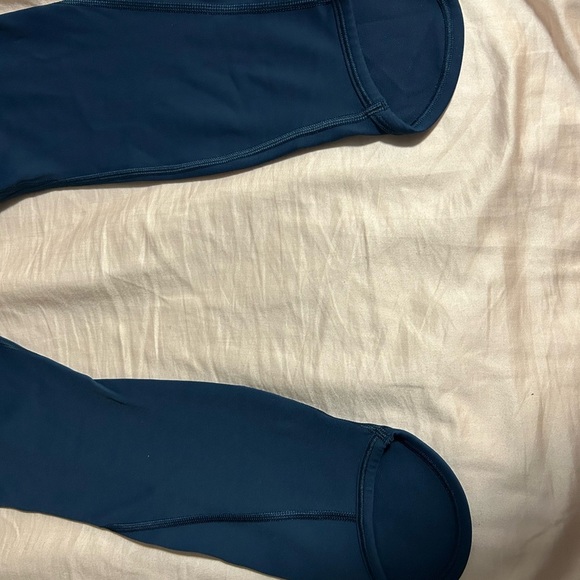 Athleta Deep Blue Leggings Size S - Picture 4 of 6
